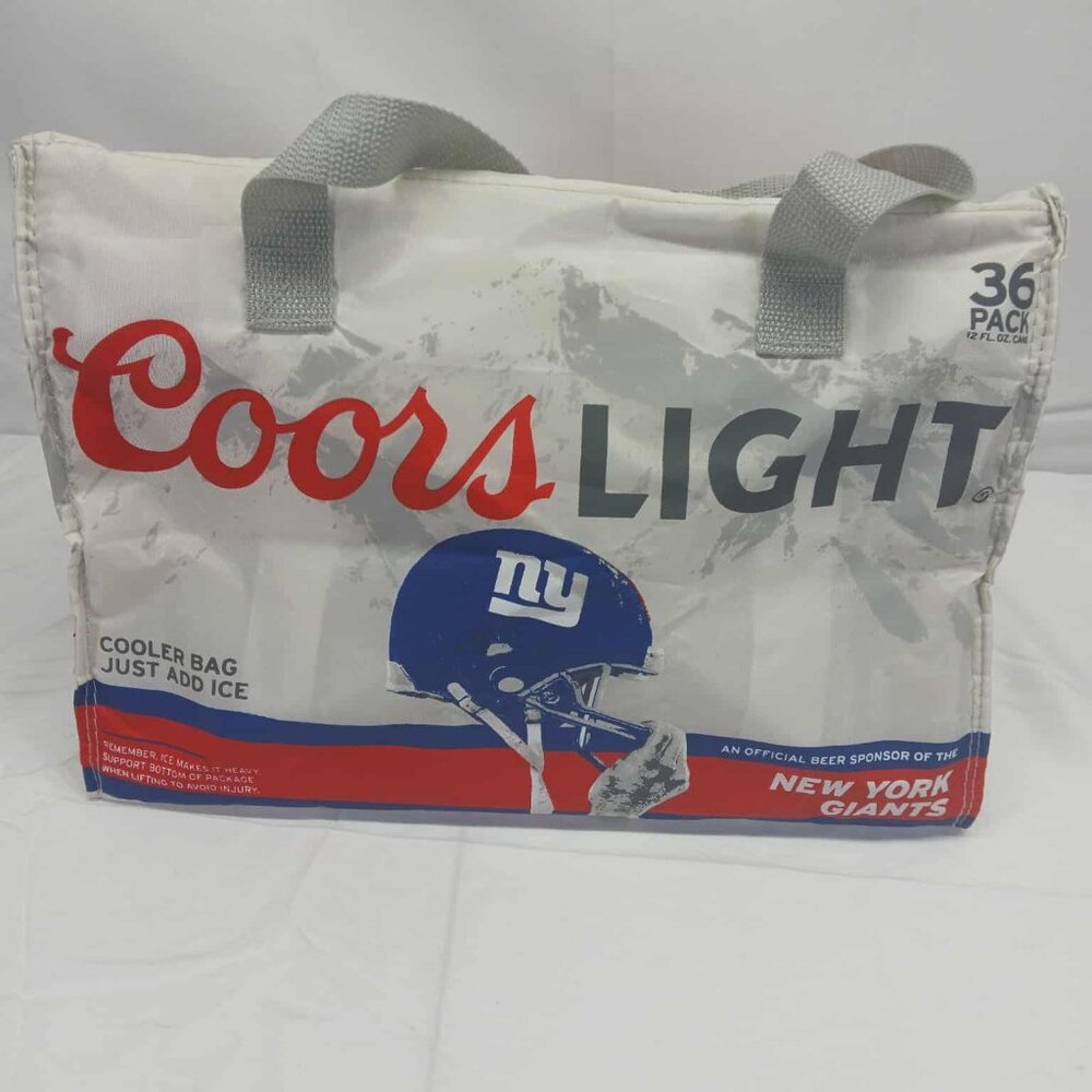 Coors Light NY Giants Soft Carry Cooler